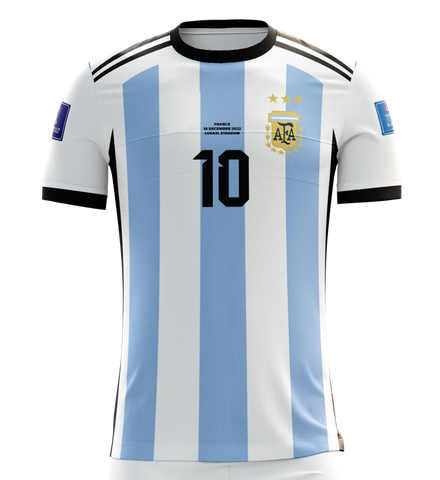 Camiseta Selección Argentina Niño Messi Numero – MPS Deportes