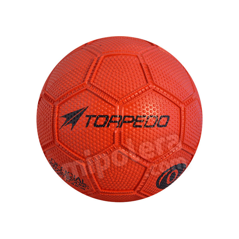 BALON TORPEDO HANDBALL GOMA ROJO